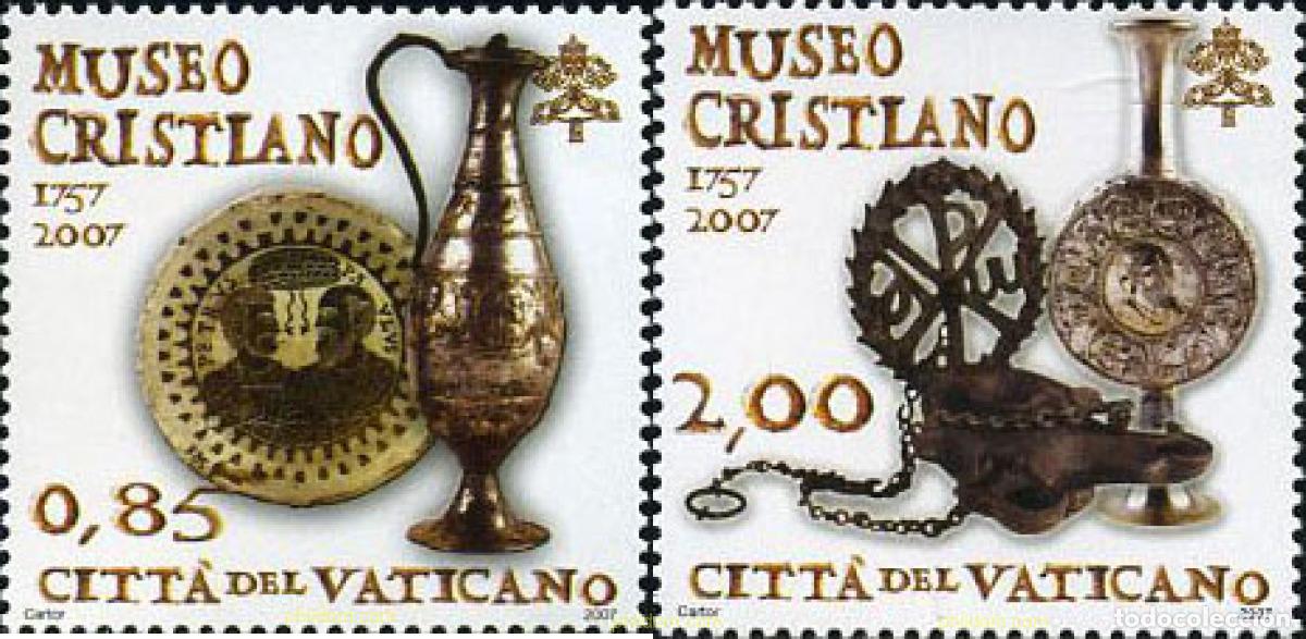 Sellos: 203532 MNH VATICANO 2007 MUSEO CRISTIANO