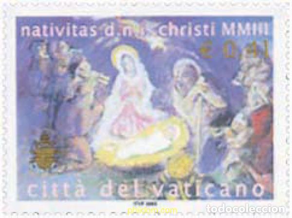 Sellos: 142078 MNH VATICANO 2003 NAVIDAD