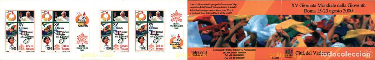 Sellos: 2208 MNH VATICANO 2000 DIA MUNDIAL DE LA JUVENTUD