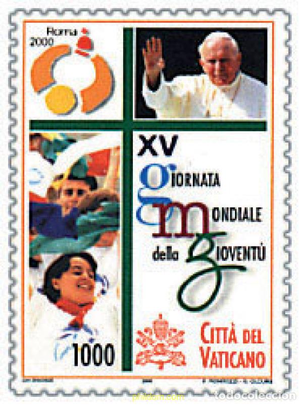 Sellos: 71666 MNH VATICANO 2000 DIA MUNDIAL DE LA JUVENTUD