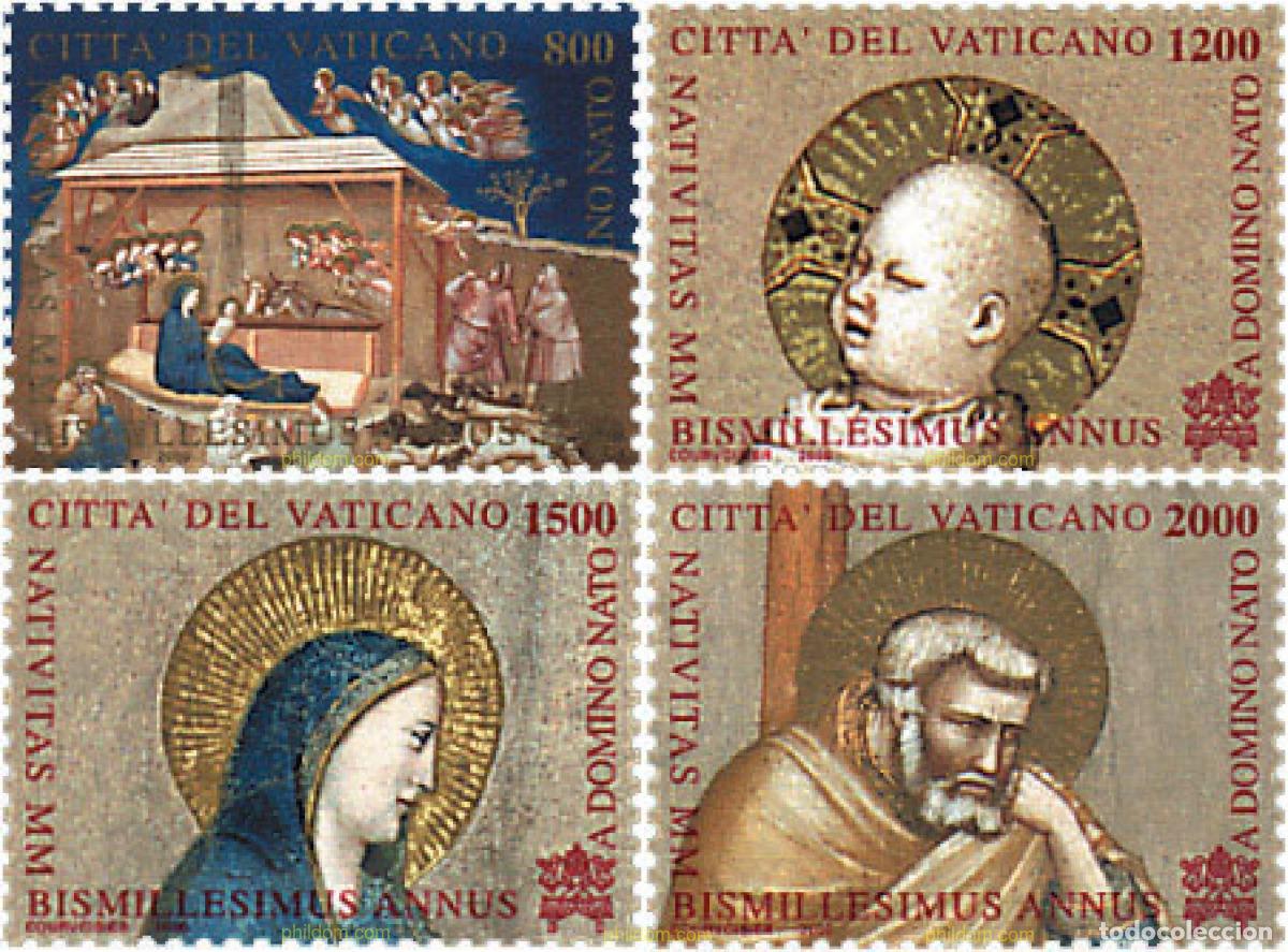 Sellos: 86497 MNH VATICANO 2000 NAVIDAD