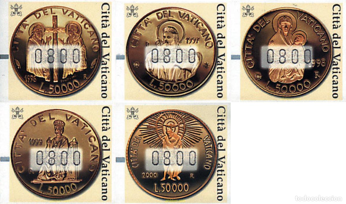 Sellos: 87597 MNH VATICANO 2001 MONEDAS - Foto 1
