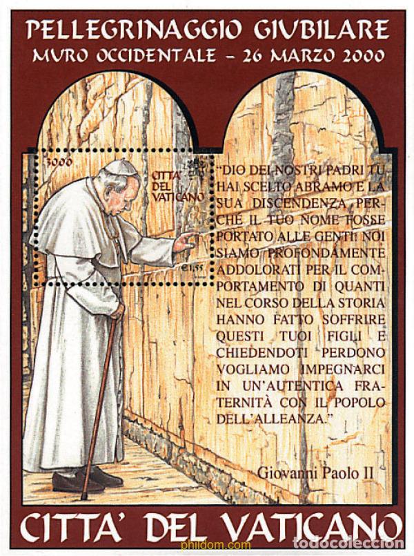 Sellos: 86506 MNH VATICANO 2001 PEREGRINACION DEL JUBILEO