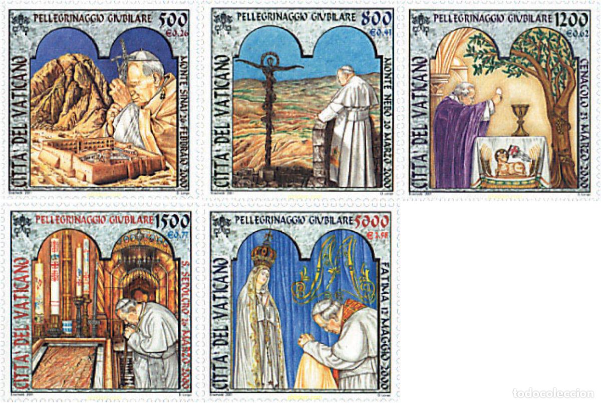 Sellos: 86505 MNH VATICANO 2001 PEREGRINACION DEL JUBILEO