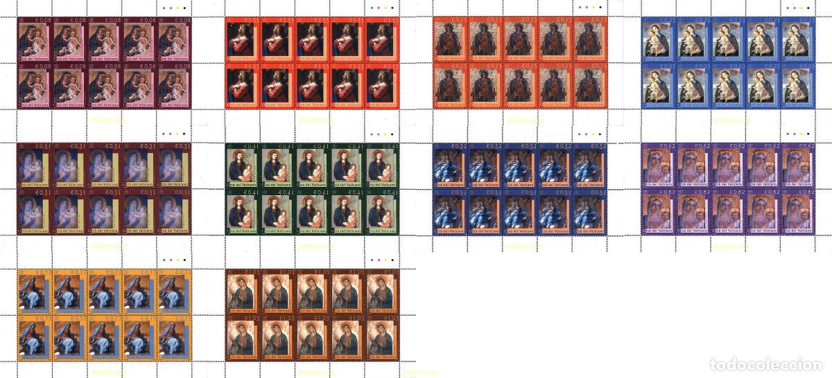 Sellos: 12216 MNH VATICANO 2002 LA VIRGEN EN LA BASILICA DE SAN PEDRO