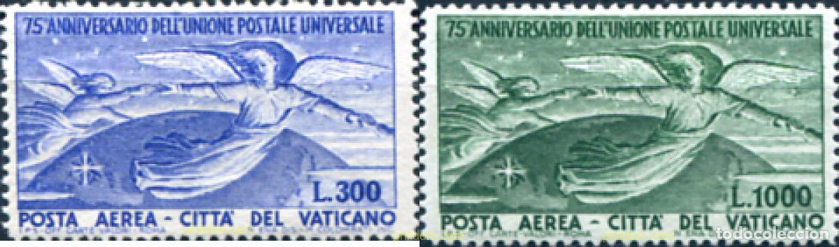 Timbres: 612558 HINGED VATICANO 1949 75 ANIVERSARIO DE LA UPU