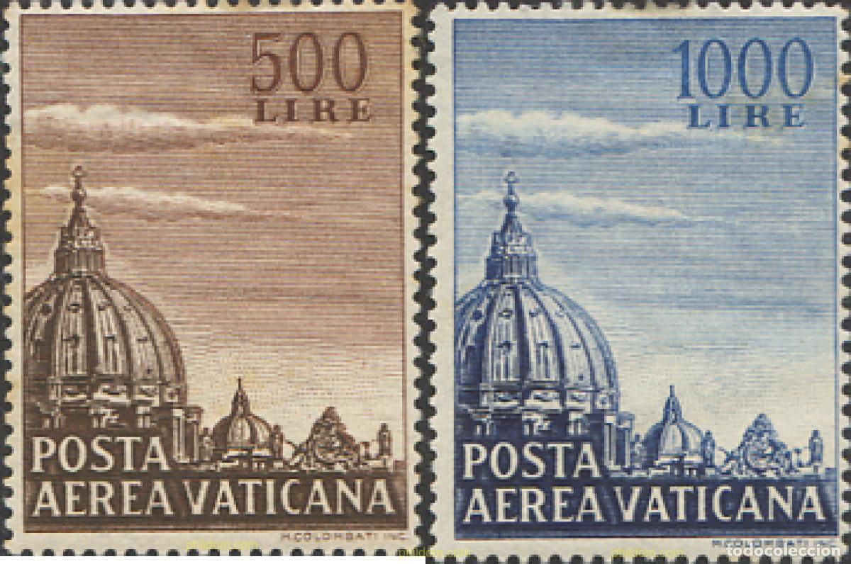 Timbres: 252082 HINGED VATICANO 1953 CUPULA DE LA BASILICA DE SAN PEDRO