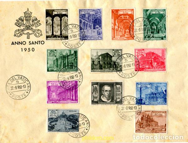Timbres: 310866 MNH VATICANO 1949 IGLESIAS Y BASILICAS