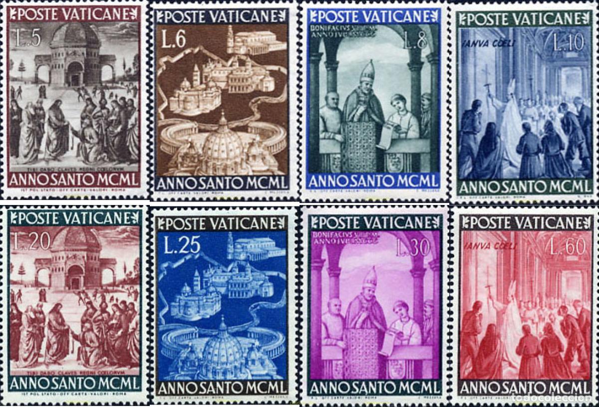 Timbres: 234281 HINGED VATICANO 1949 A&Ntilde;O SANTO