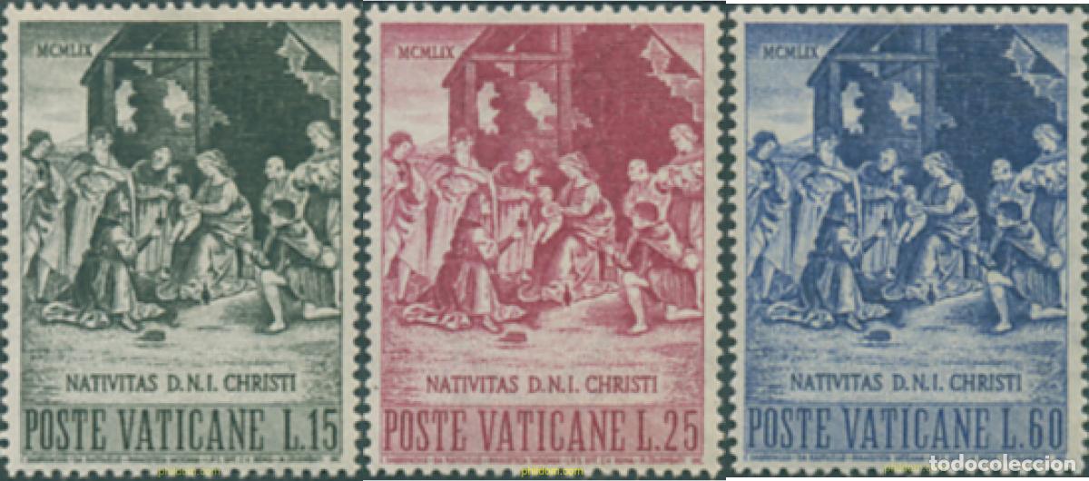Sellos: 115867 MNH VATICANO 1959 NAVIDAD