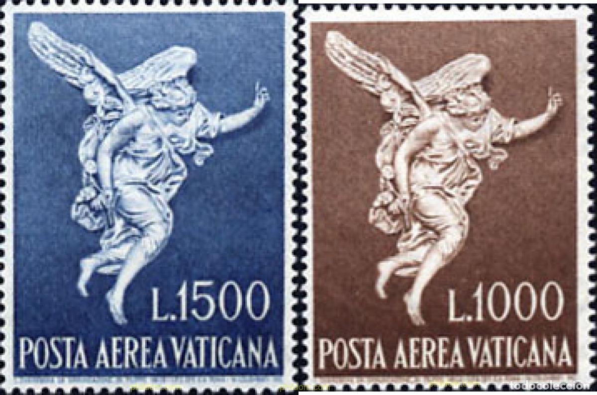 Sellos: 116013 MNH VATICANO 1962 ARCANGEL GABRIEL