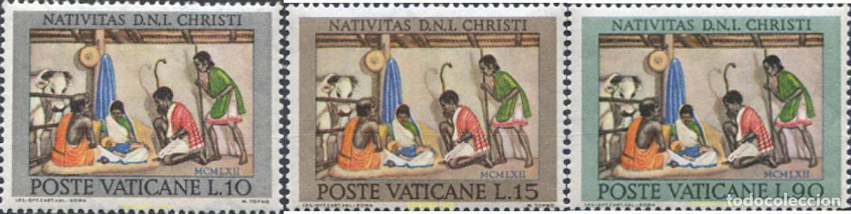 Francobolli: 684267 HINGED VATICANO 1962 NAVIDAD