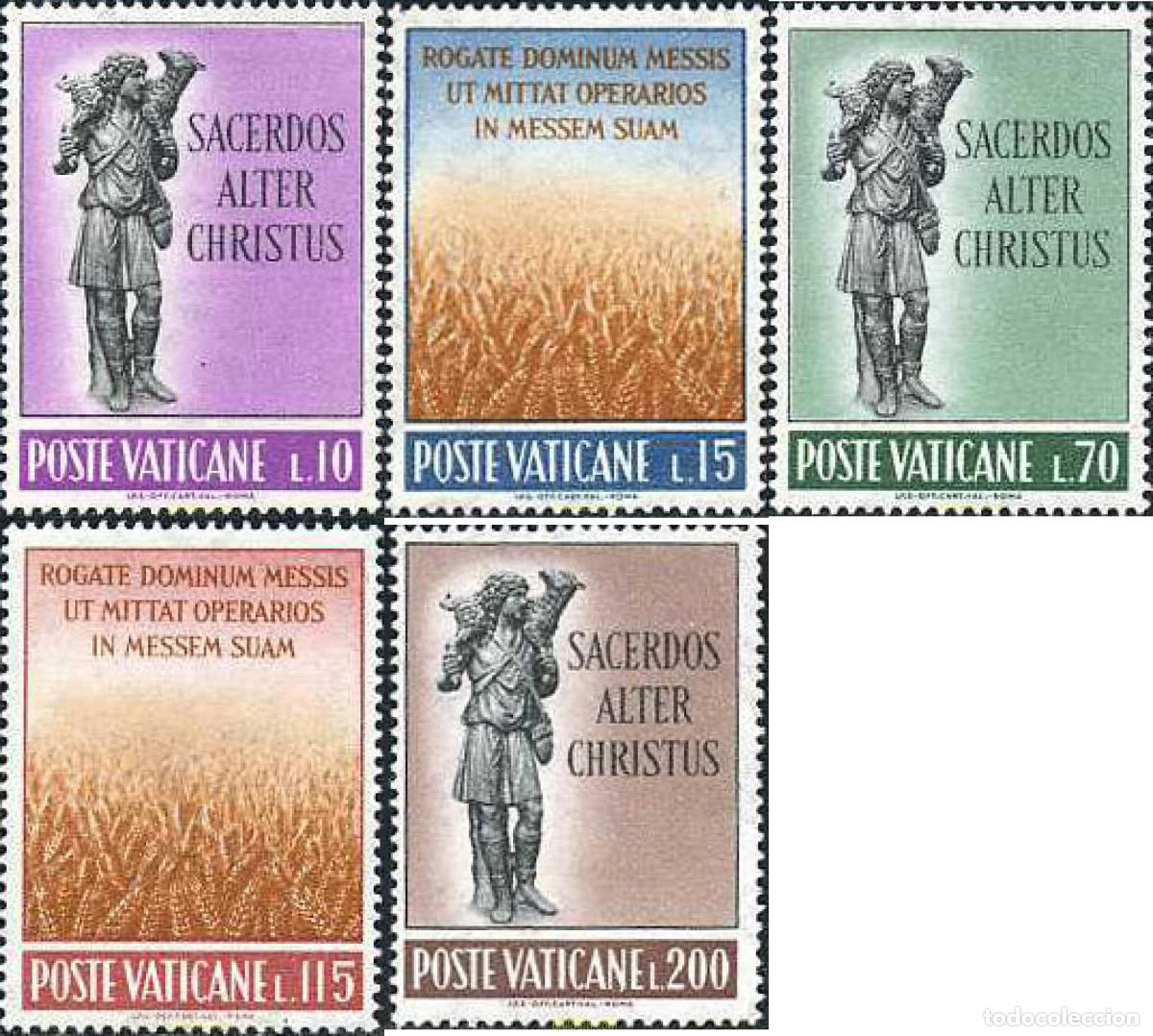 Briefmarken: 684260 MNH VATICANO 1962 VOCACIONES SACERDOTALES