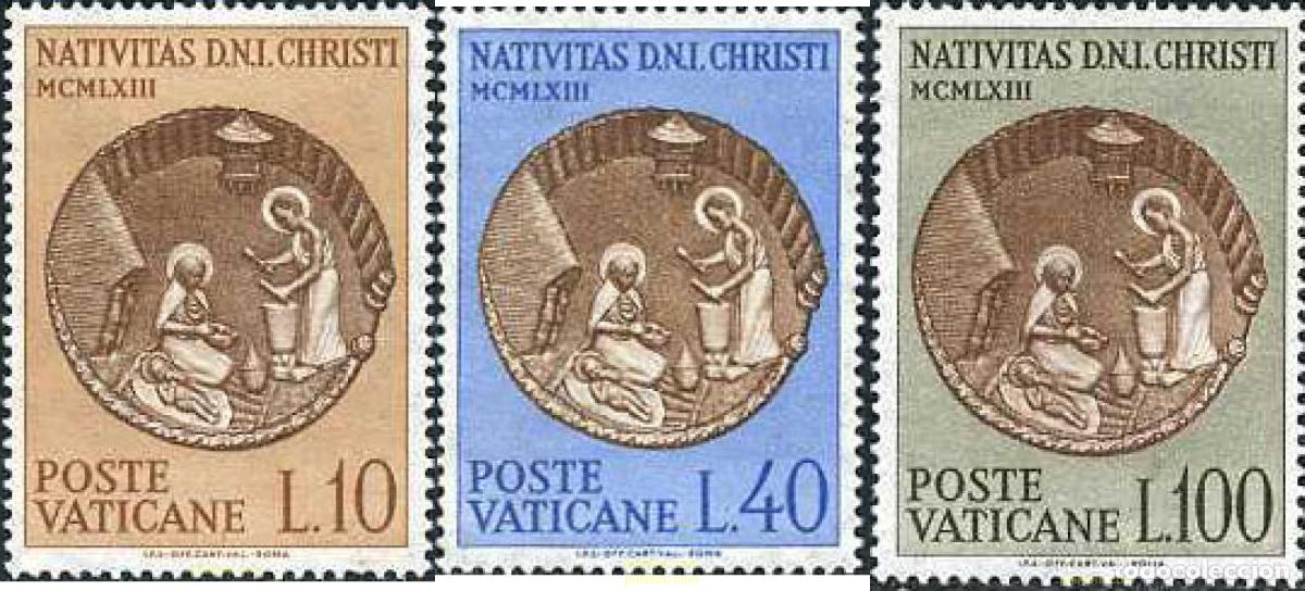 Sellos: 684274 MNH VATICANO 1963 NAVIDAD