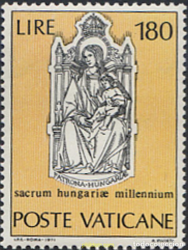 Sellos: 685929 MNH VATICANO 1971 MILENARIO DE SAN ESTEBAN, REY DE HUNGRIA