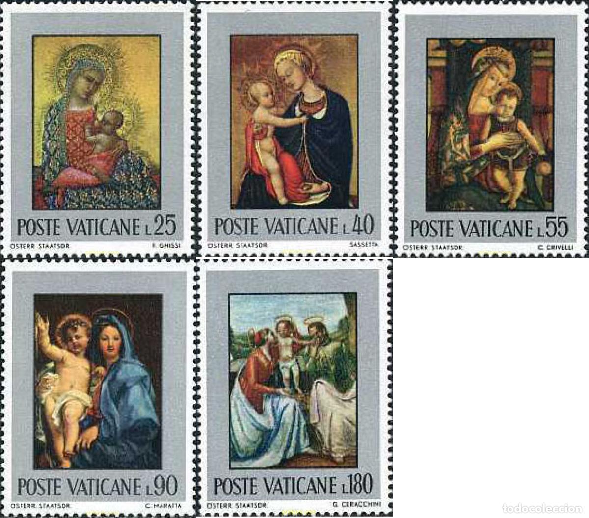 Sellos: 116407 MNH VATICANO 1971 LA SAGRADA FAMILIA