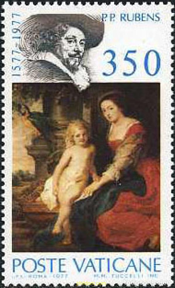 Sellos: 116602 MNH VATICANO 1977 4 CENTENARIO DEL NACIMIENTO DE PEDRO PABLO RUBENS