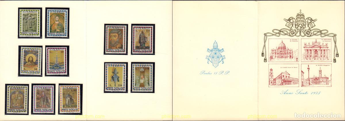 Sellos: 368962 MNH VATICANO 1974 A&Ntilde;O SANTO