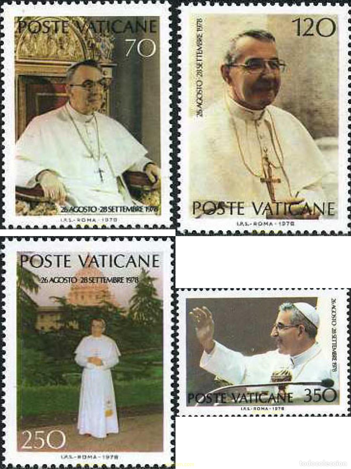 Briefmarken: 116839 MNH VATICANO 1978 PAPA JUAN PABLO I
