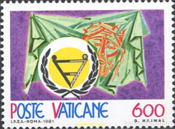 Timbres: 116914 MNH VATICANO 1981 A&Ntilde;O INTERNACIONAL DE LOS DISCAPACITADOS