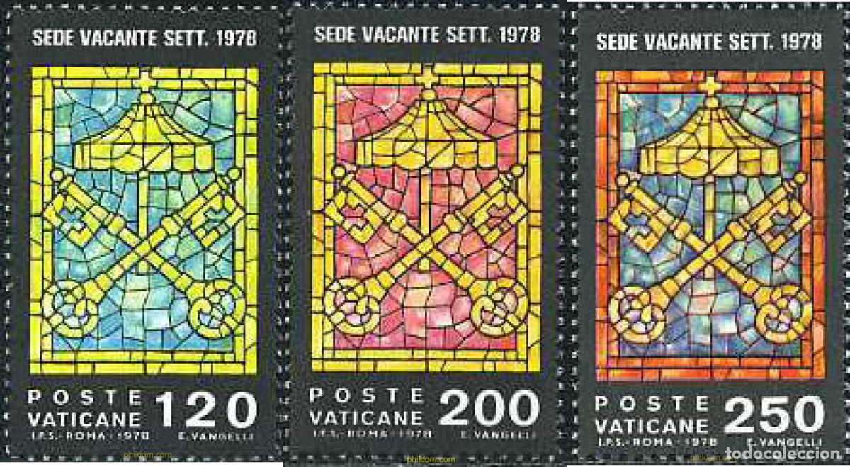 Timbres: 116833 MNH VATICANO 1978 SEDE VACANTE