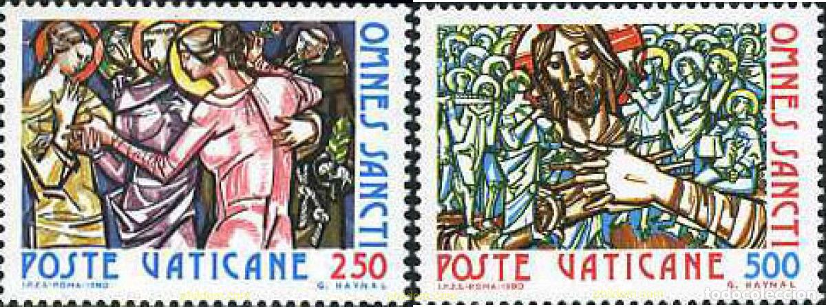 Timbres: 116897 MNH VATICANO 1980 LA FIESTA DE TODOS LOS SANTOS