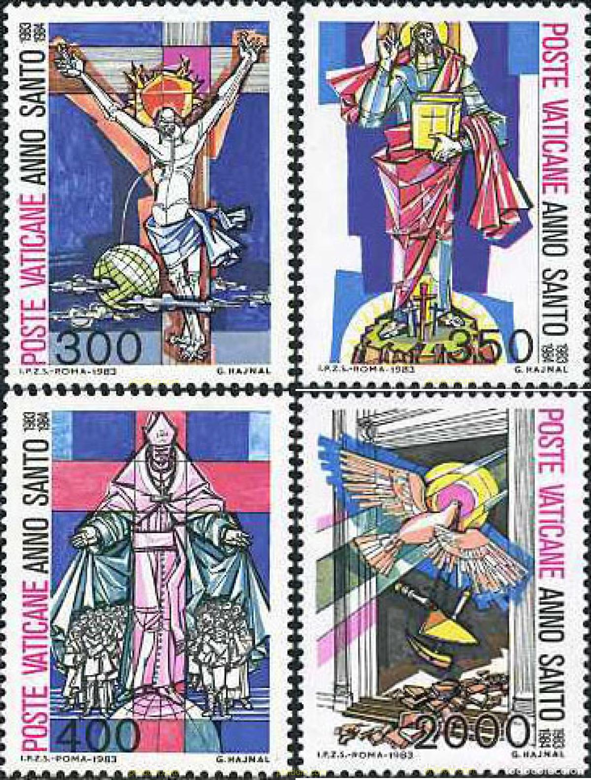 Timbres: 116922 MNH VATICANO 1983 A&Ntilde;O SANTO (1983-1984)