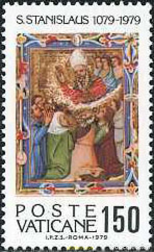 Sellos: 685936 MNH VATICANO 1979 9 CENTENARIO DEL MARTIR DE SAN ESTANISLAO