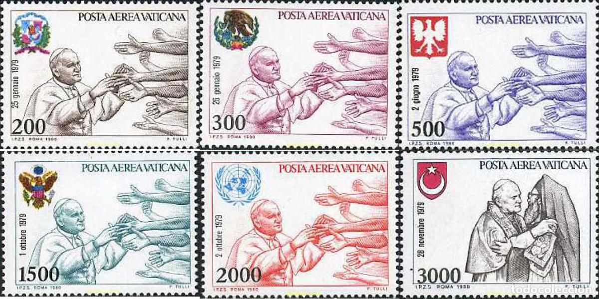 Sellos: 685945 MNH VATICANO 1980 PAPA JUAN PABLO II