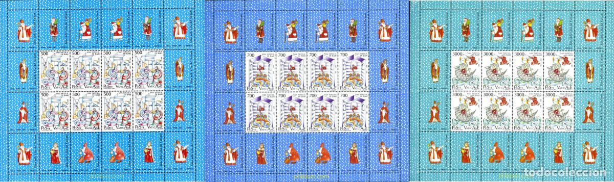 Sellos: 128790 MNH VATICANO 1987 9 CENTENARIO DE LA TRANSFERENCIA DEL RELICARIO DE SAN NICOLAS DE MYRE A BA