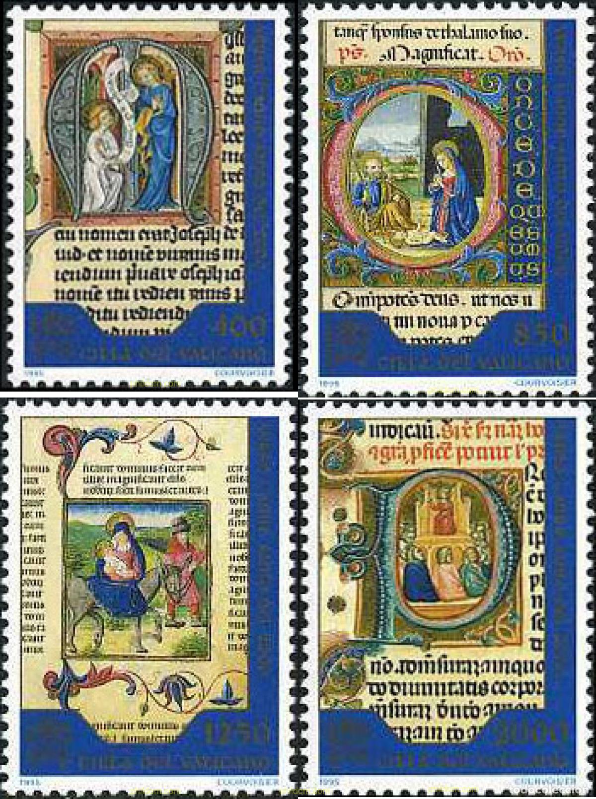 Sellos: 117107 MNH VATICANO 1995 VERSOS DEL A&Ntilde;O SANTO 2000
