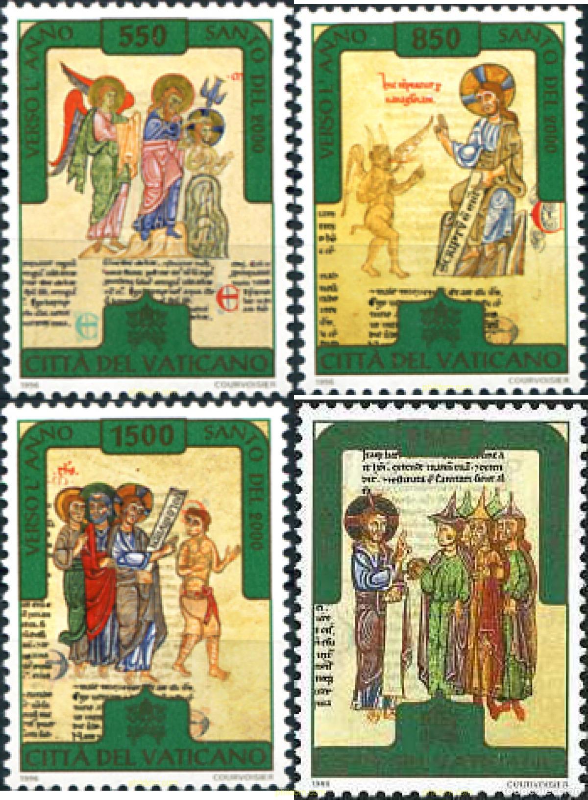 Sellos: 117111 MNH VATICANO 1996 VERSOS DEL A&Ntilde;O SANTO 2000