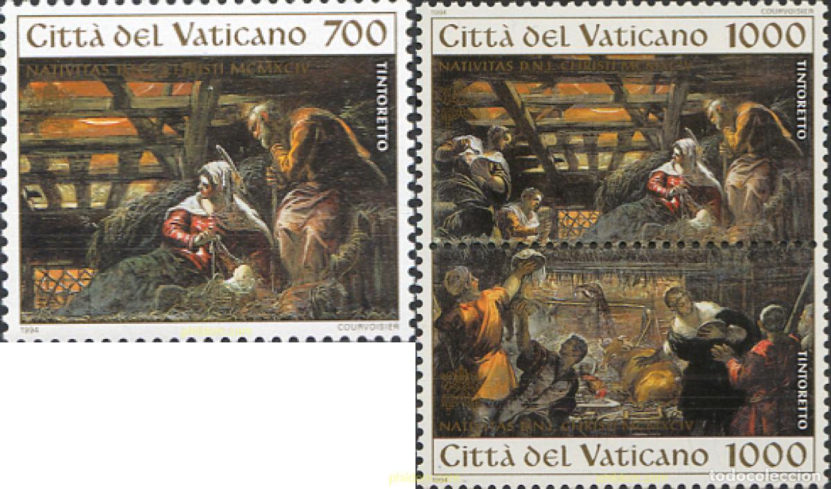 Sellos: 687761 MNH VATICANO 1994 NAVIDAD