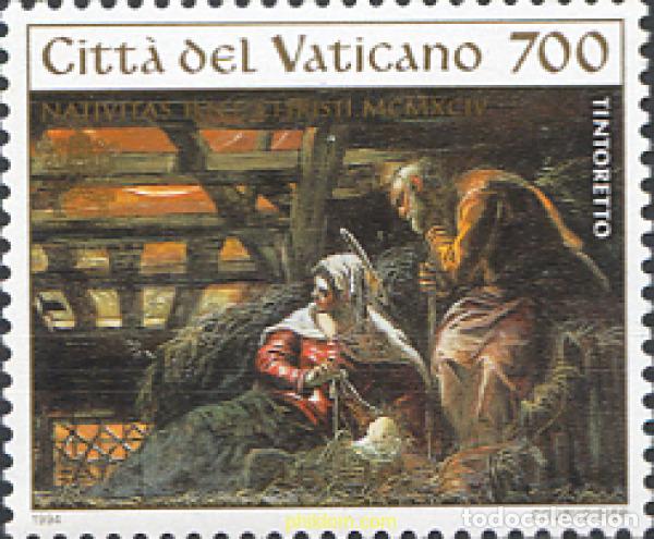 Sellos: 687762 MNH VATICANO 1994 NAVIDAD