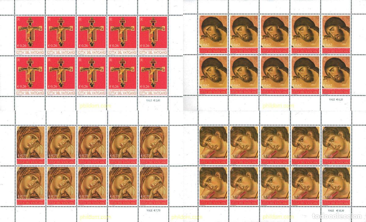 Sellos: 122579 MNH VATICANO 2002 700 ANIVERSARIO DE LA MUERTE DE CIMABUE
