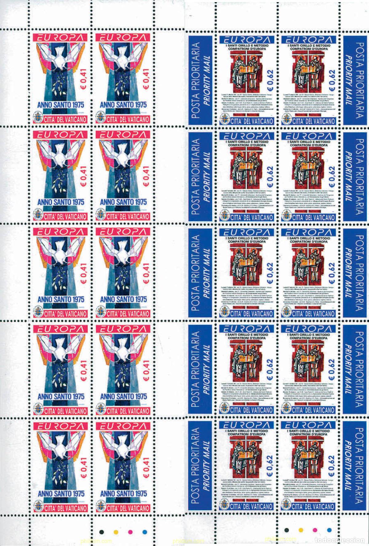 Sellos: 125958 MNH VATICANO 2003 EUROPA CEPT. ARTE DEL CARTEL
