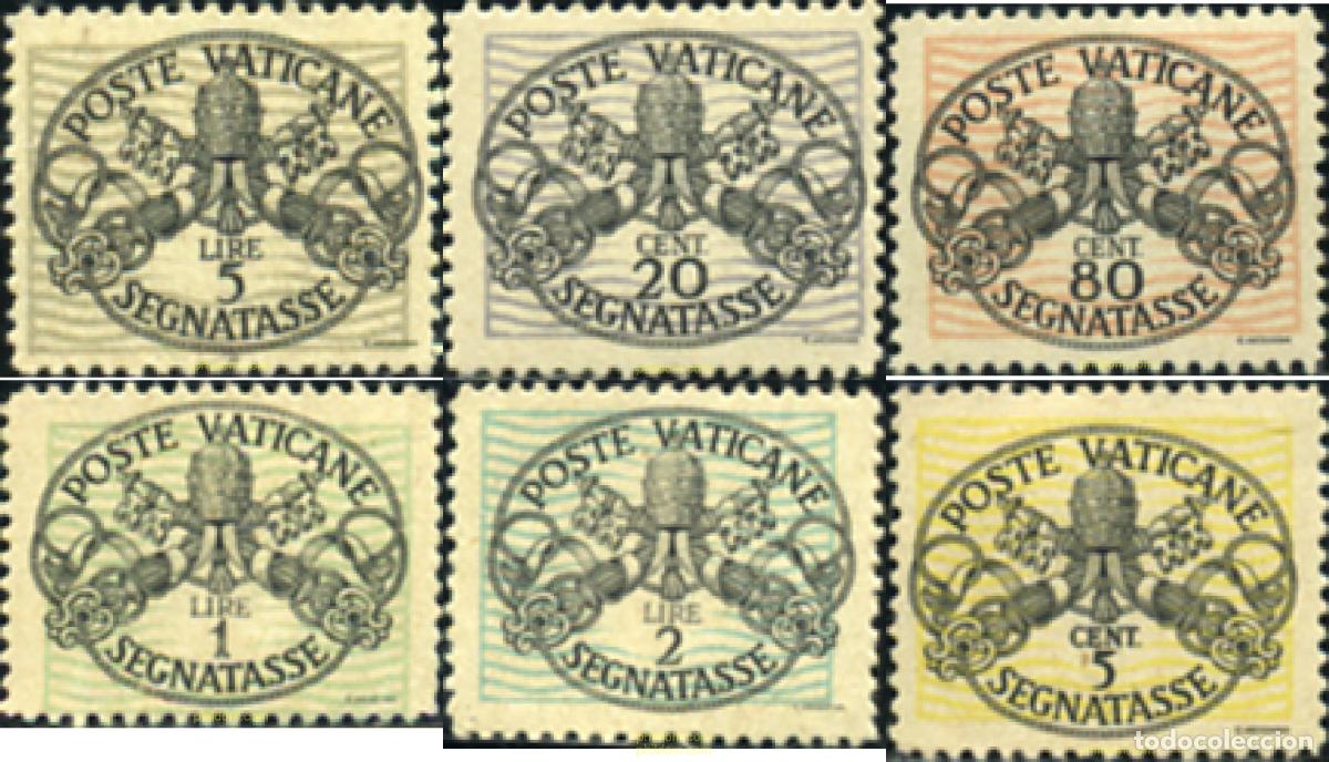 Sellos: 128283 MNH VATICANO 1945 PONTIFICADO DE PIO XII