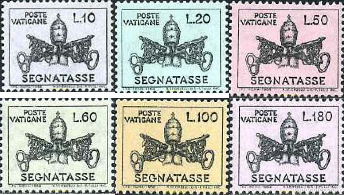 Sellos: 128575 MNH VATICANO 1968 PONTIFICADO DE PABLO VI