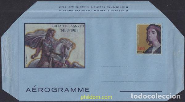 Sellos: 601802 MNH VATICANO 1983 RAFFAELLO SANZIO (1483-1983)