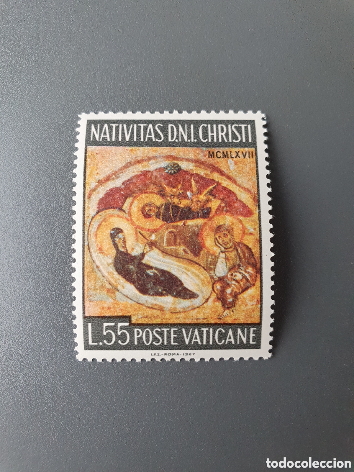 Timbres: Vaticano.sellonuevo.seg&uacute;nfoto