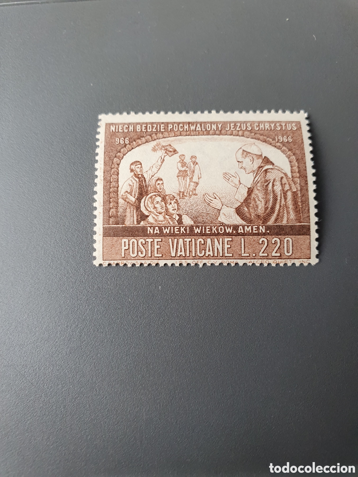 Timbres: Vaticano.sellonuevo.seg&uacute;nfoto