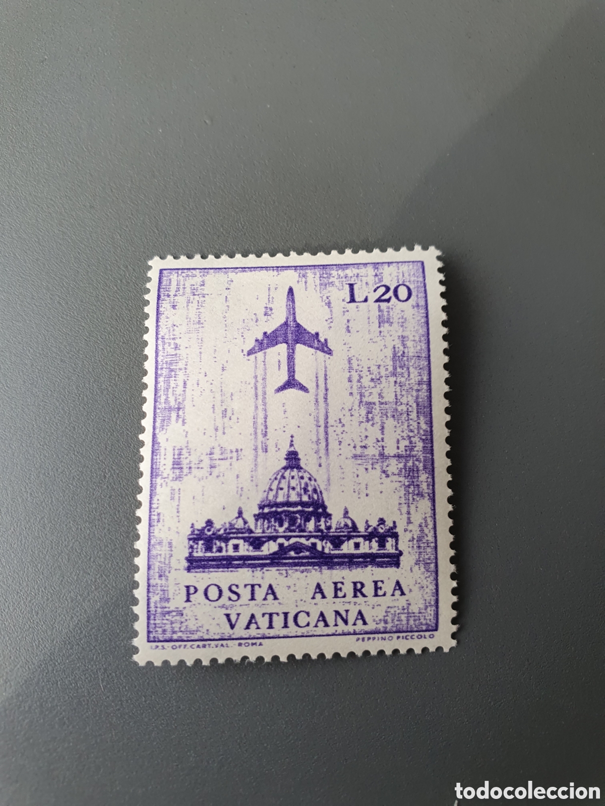 Timbres: Vaticano.sellonuevo.seg&uacute;nfoto