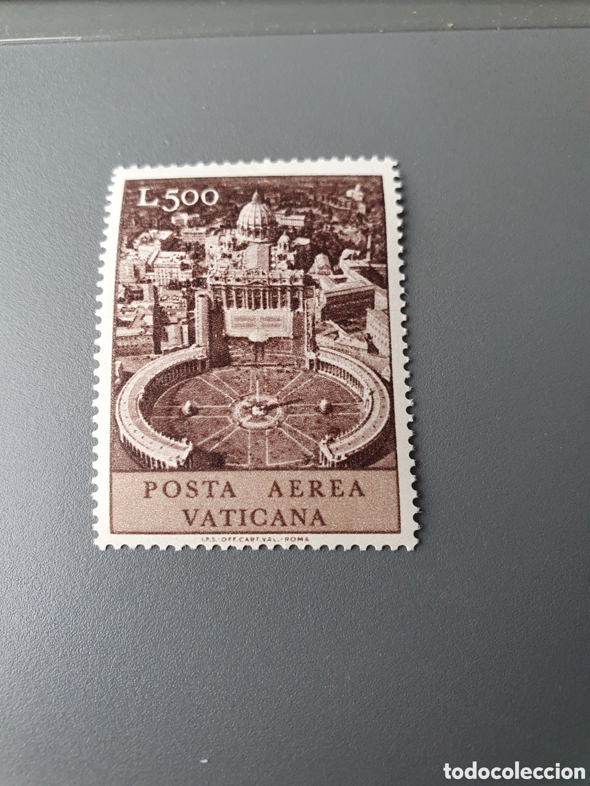 Timbres: Vaticano.sellonuevo.seg&uacute;nfoto