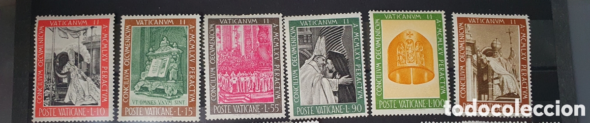 Timbres: Vaticano.sellonuevo.seg&uacute;nfoto
