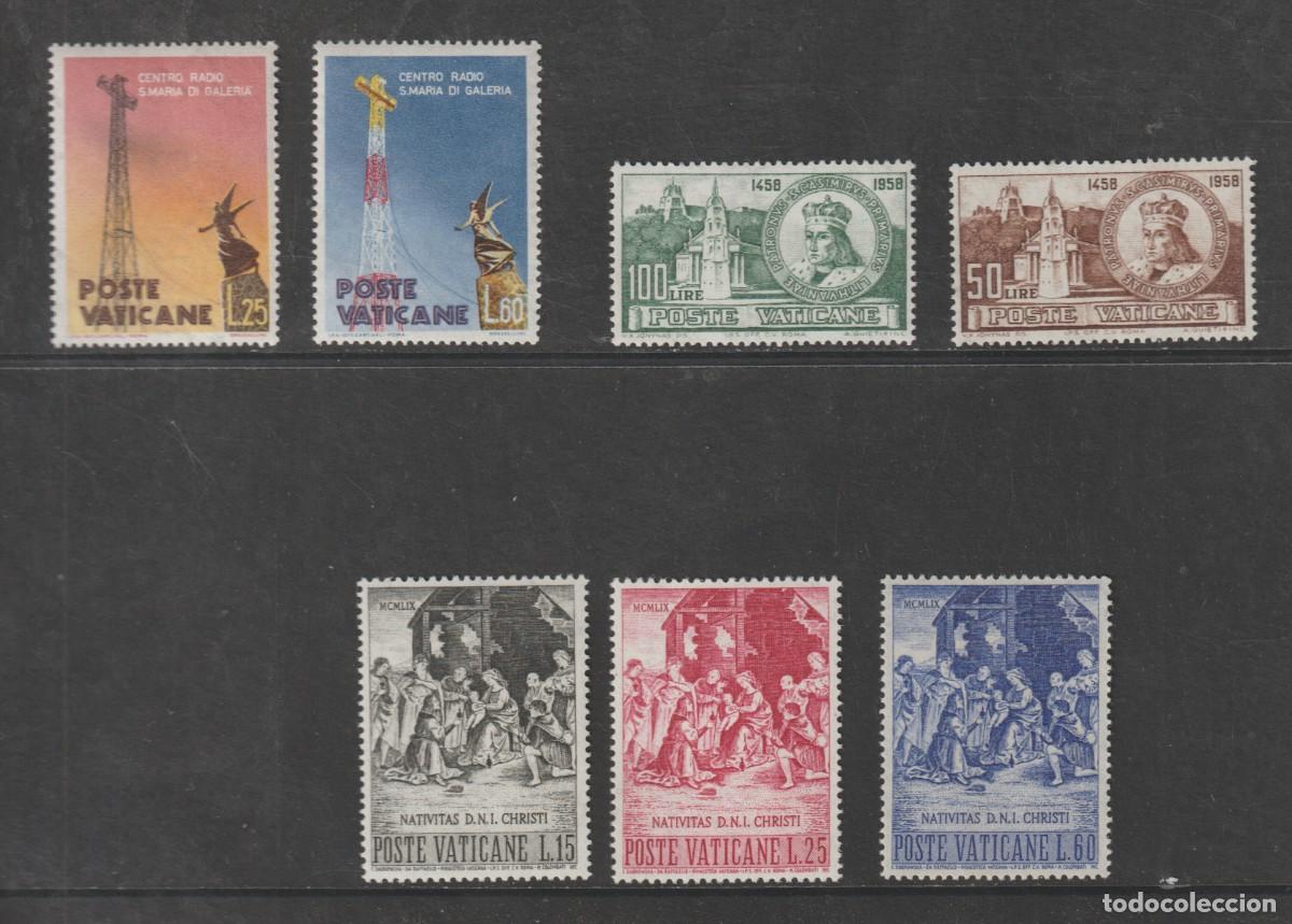 Sellos: Vaticano 1960 - Yvert 280/286 mnh**