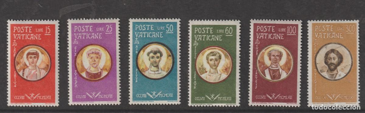 Sellos: Vaticano 1959 - Yvert 274/279 mnh**