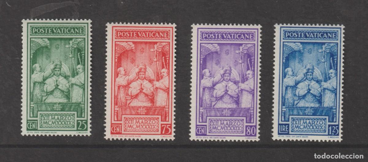 Sellos: Vaticano 1939 - Yvert 86/89 mnh**