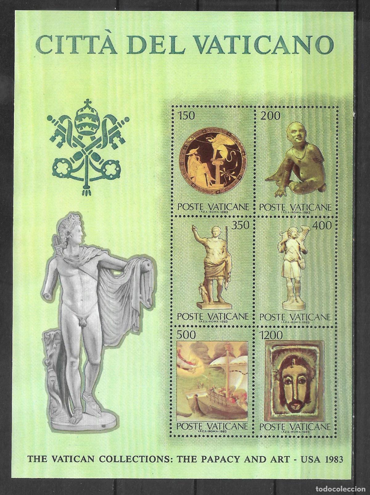 Sellos: VATICANO 1983 hoja bloque ** mnh - 24/1