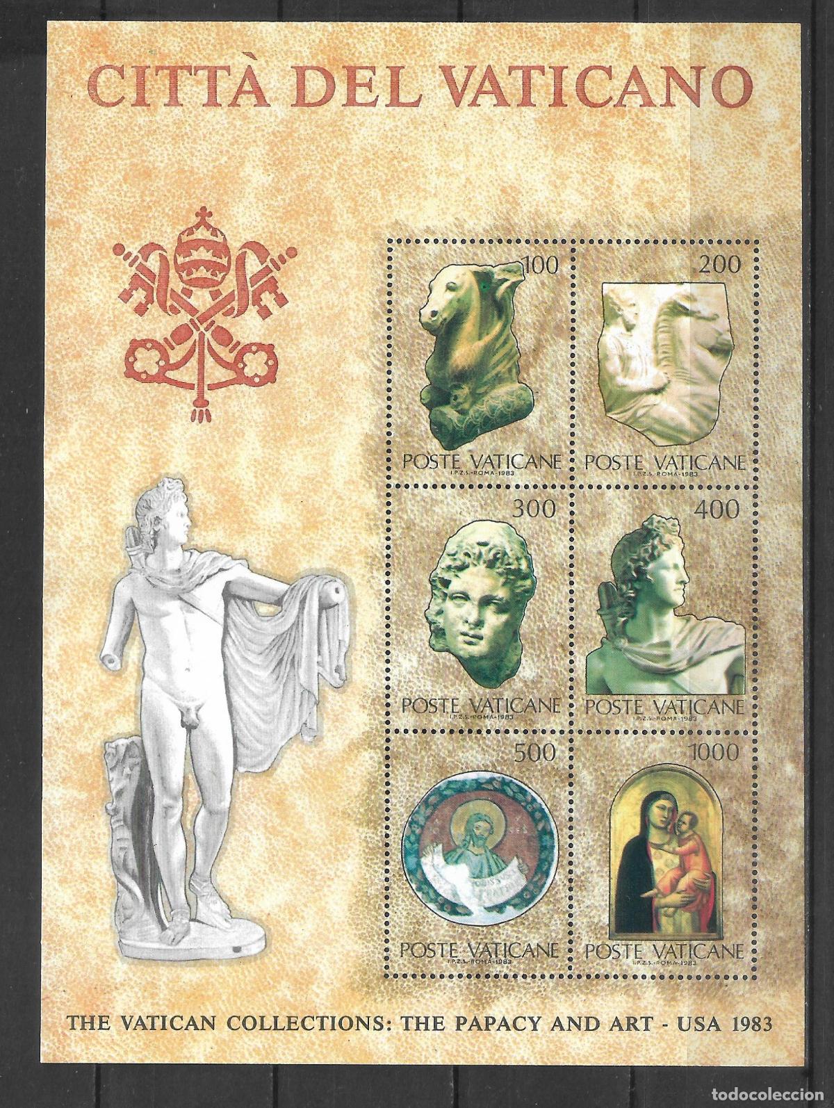 Sellos: VATICANO 1983 hoja bloque ** mnh - 24/1