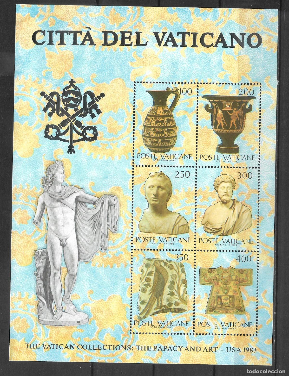 Sellos: VATICANO 1983 hoja bloque ** mnh - 24/1